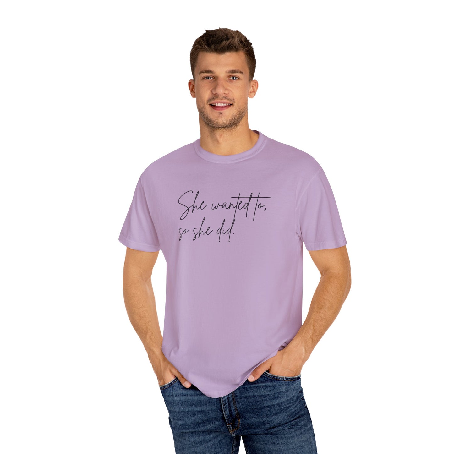 "So She Did" Signature Tee