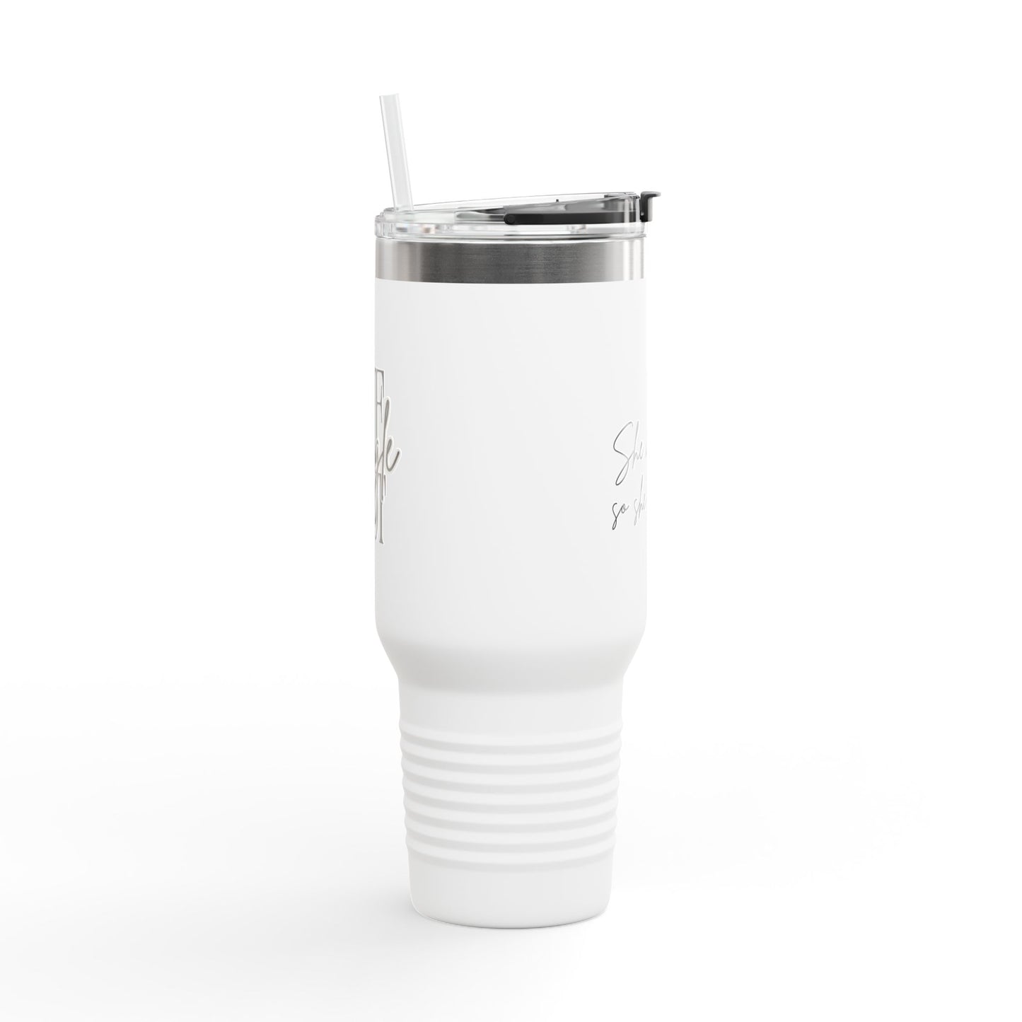 "So She Did" Signature Tumbler