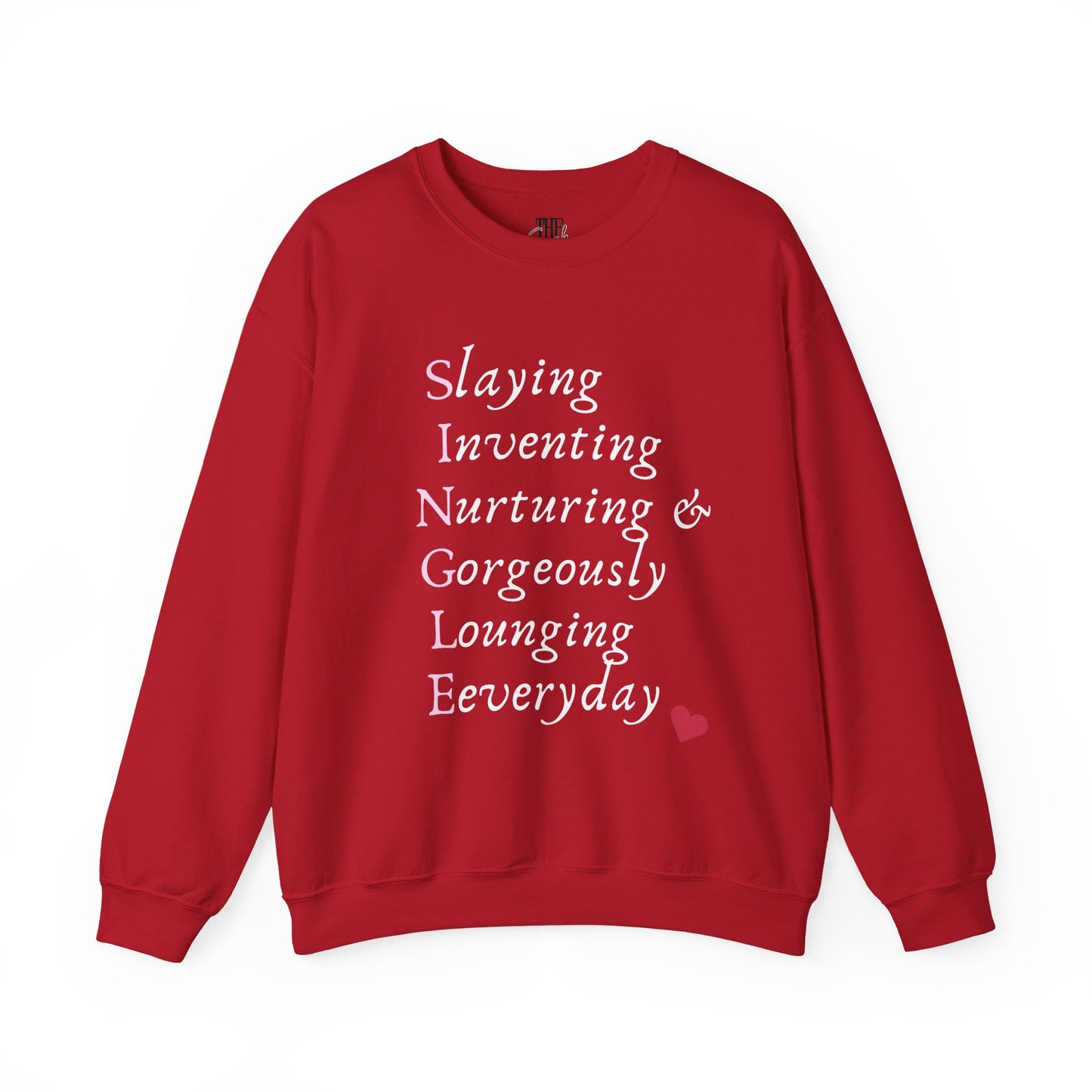 S.I.N.G.L.E Acrostic Crewneck. Valentine Edition